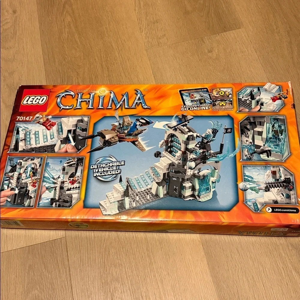 Lego China Sir Fangar’s Ice Fortress set 70147 new in sealed box 670 pieces